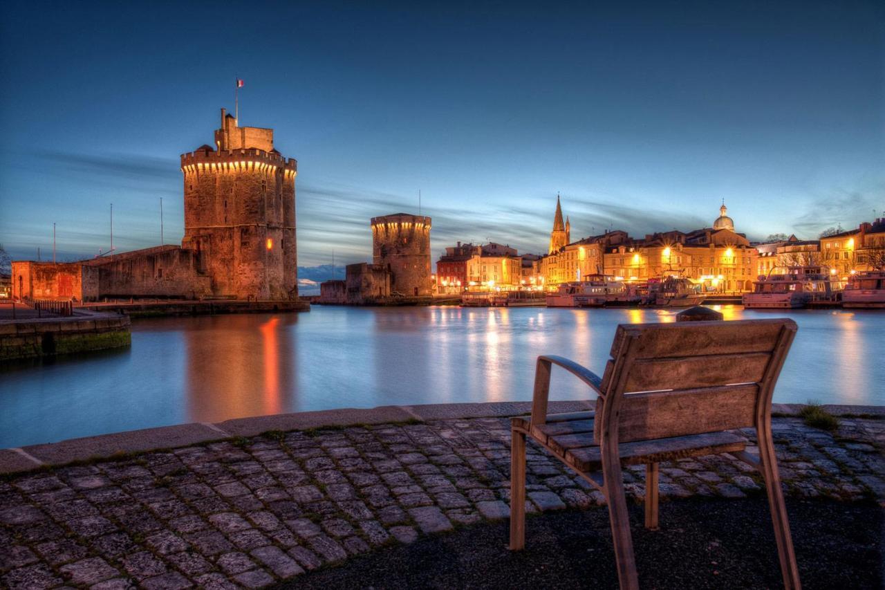 Blue Studio Cosy Et Calme Proche Du Centre Avec Tv Et Wifi La Rochelle  Buitenkant foto